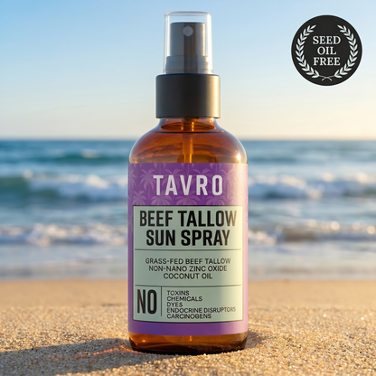 Non-Toxic Beef Tallow Mineral Sun Spray