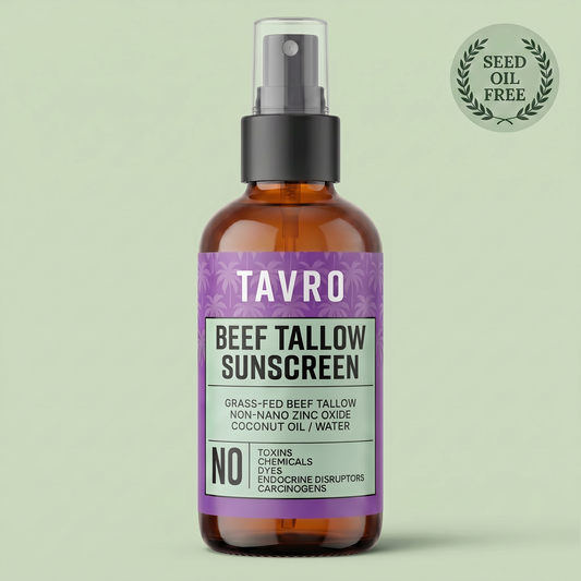 Beef Tallow Mineral Sunscreen Spray