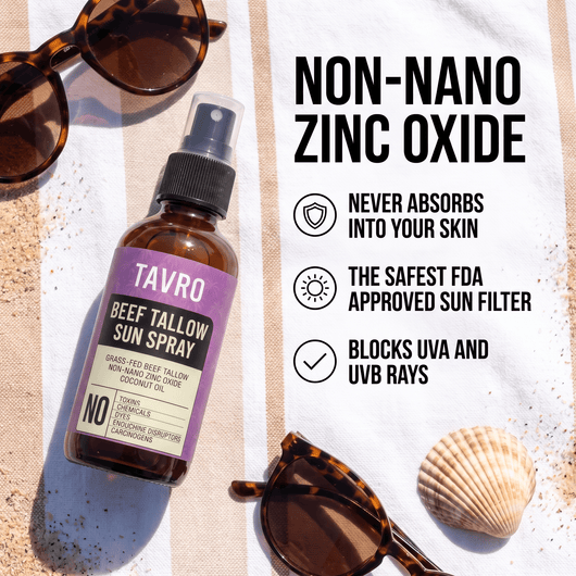Non-Toxic Beef Tallow Mineral Sun Spray